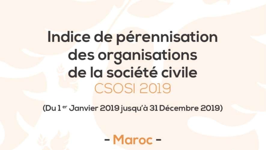 مؤشر الاستدامة لمنظمات المجتمع المدني المغربي 2019